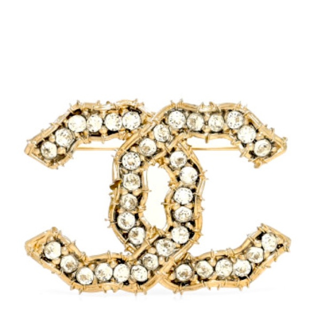 Authentic Channel brooch